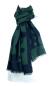 Preview: Scarf Shawl Viscos fleecy Points Green Navy